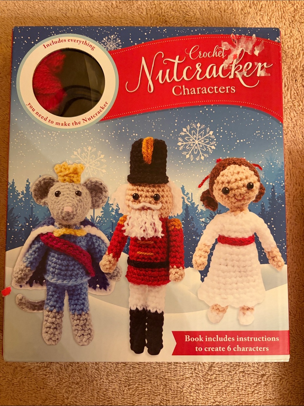 Crochet Nutcracker Characters Kit -
